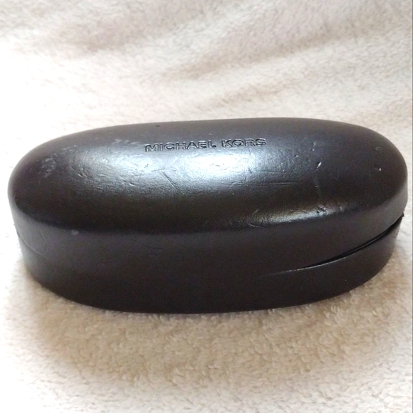 🕶️ Michael Kors MK Dark Brown Hardshell Sunglasses Glasses Case Cover Protector - Picture 2 of 5